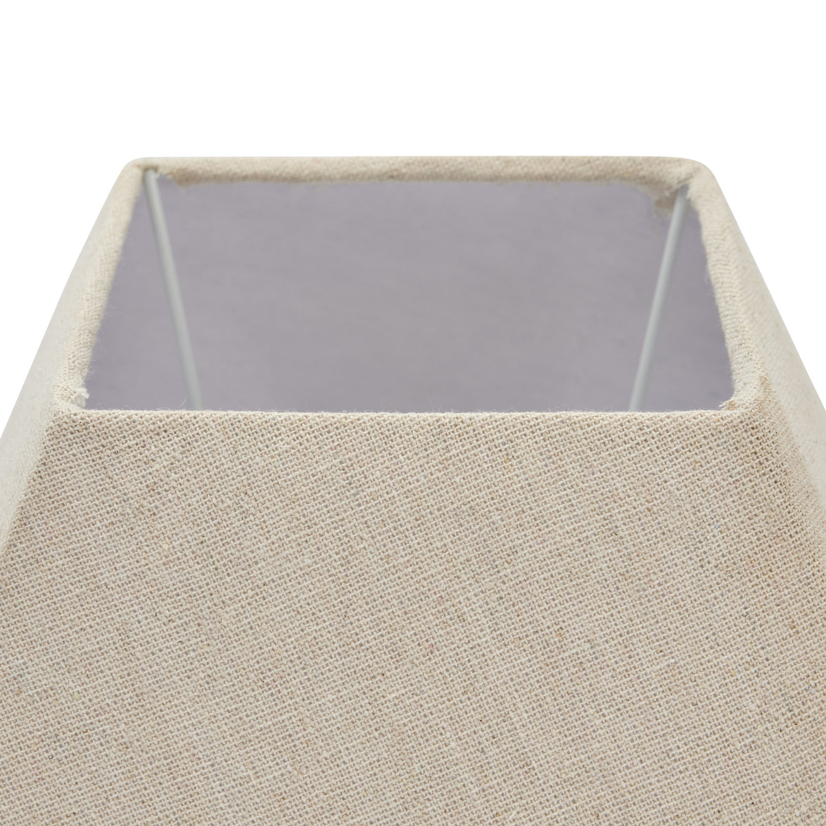 Incia Fluted Wooden Table Lamp 53 cm