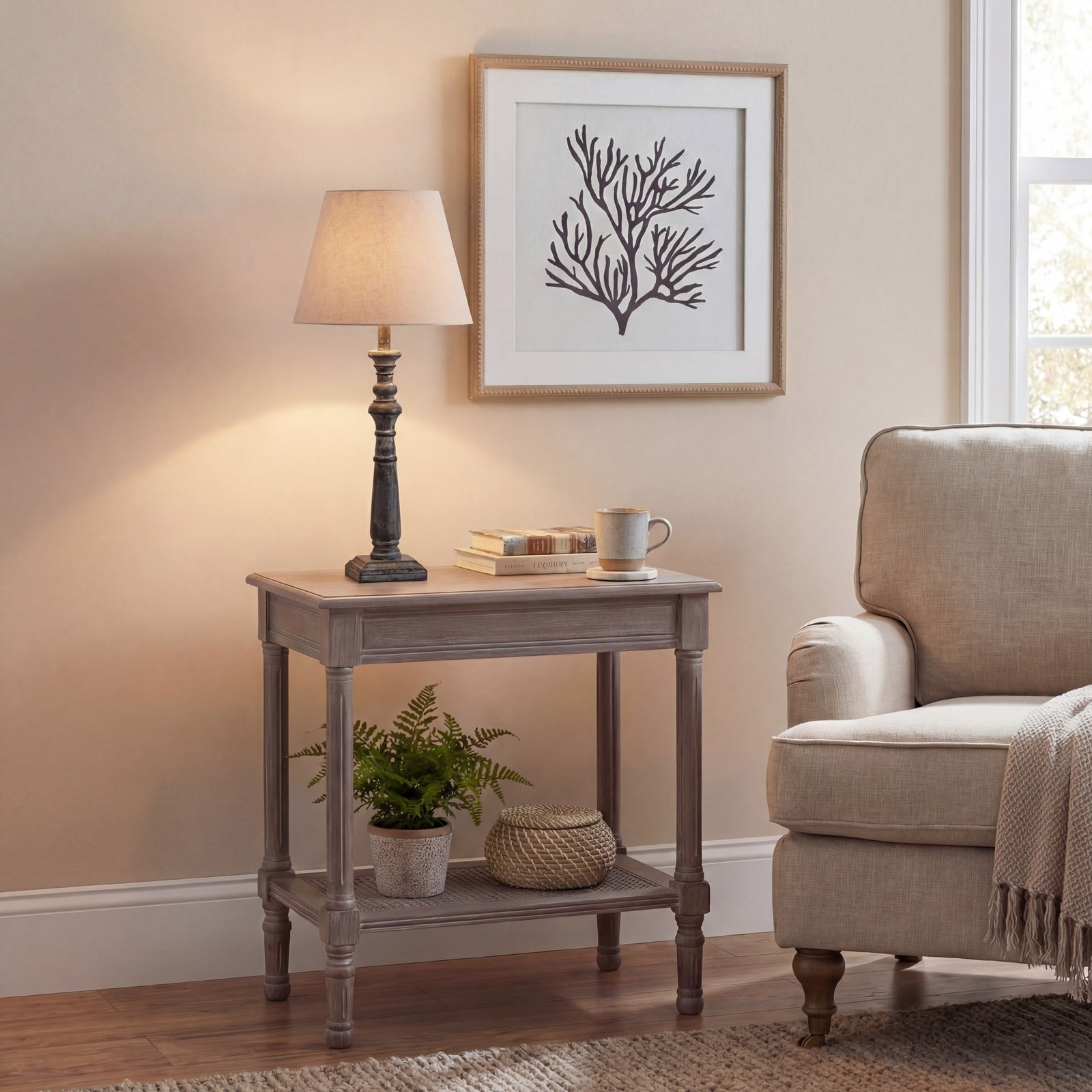 Aurora Incia Column Table Lamp