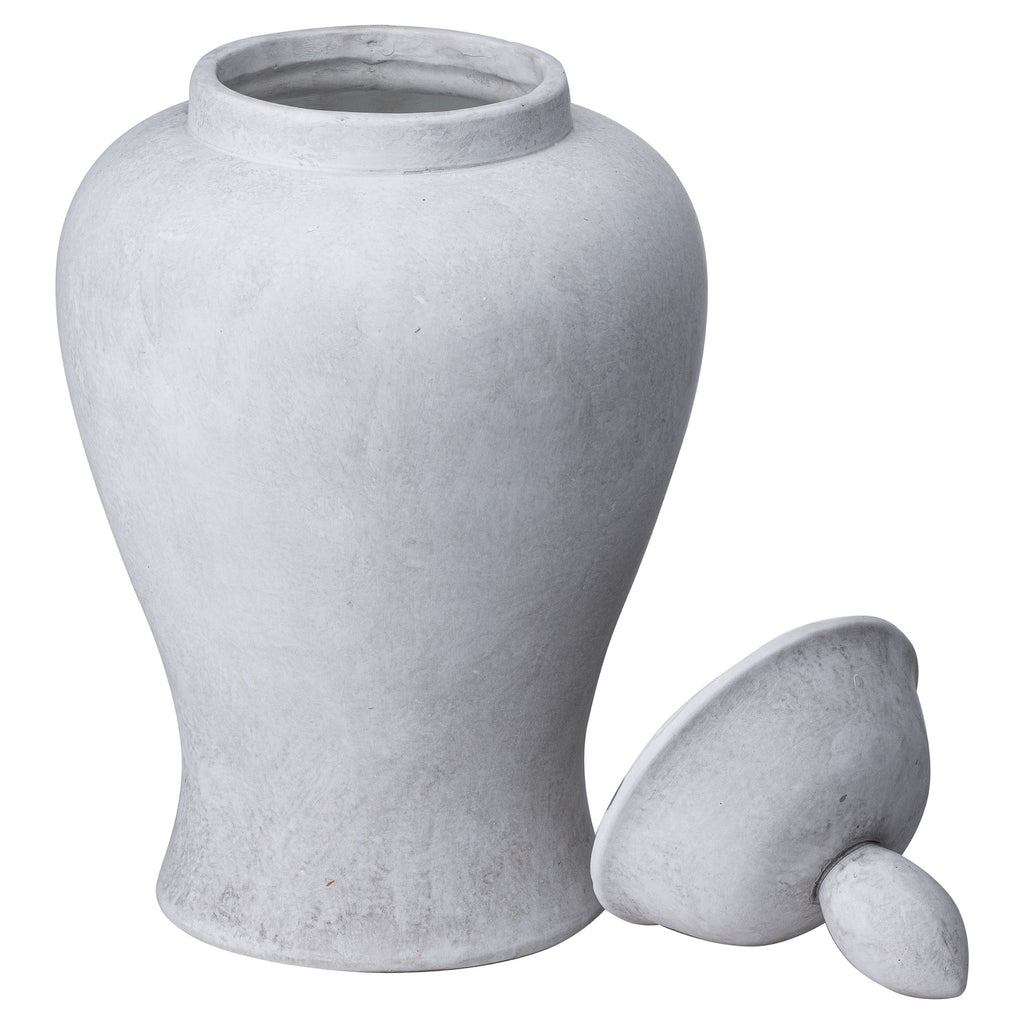 Darcy Large Stone Ginger Jar 32 cm
