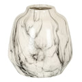 Marble Effect Olpe Vase 20 cm