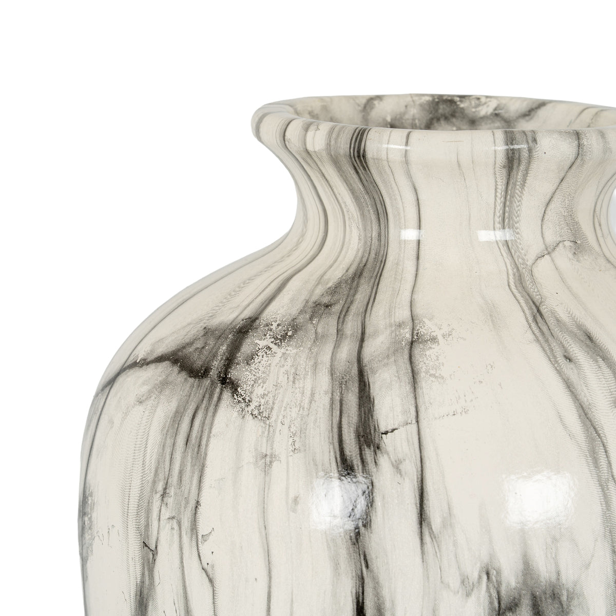 Marble Effect Chours Vase 33 cm