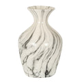 Marble Effect Ellipse Large Vase 36 cm