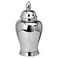 Chrome Large Ginger Jar 36 cm