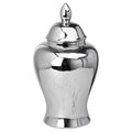 Chrome Ginger Jar 28 cm