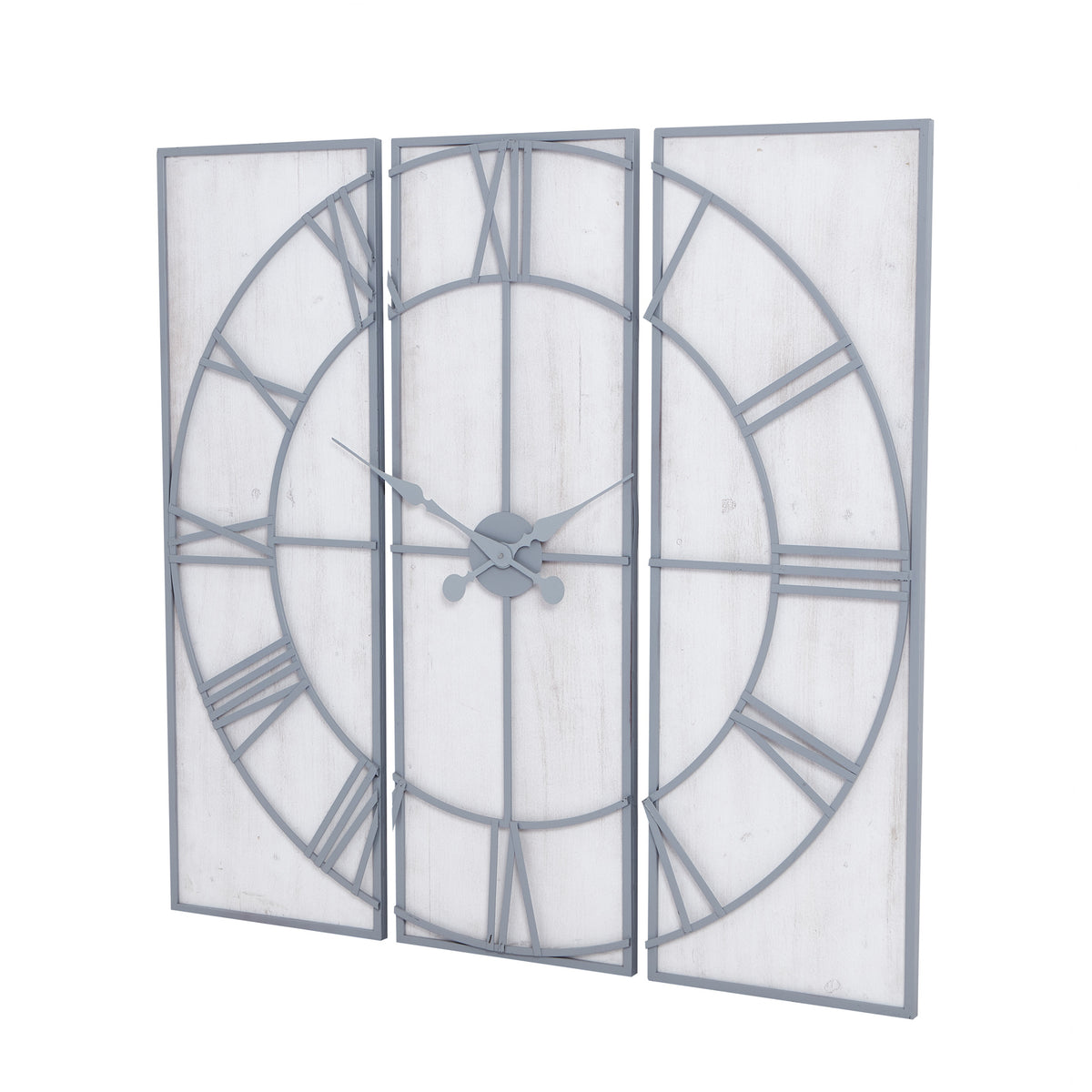 Roza Panelled Wall Clock 112 cm
