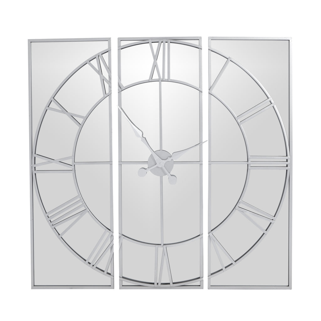 Celina Mirrored Wall Clock 112 cm