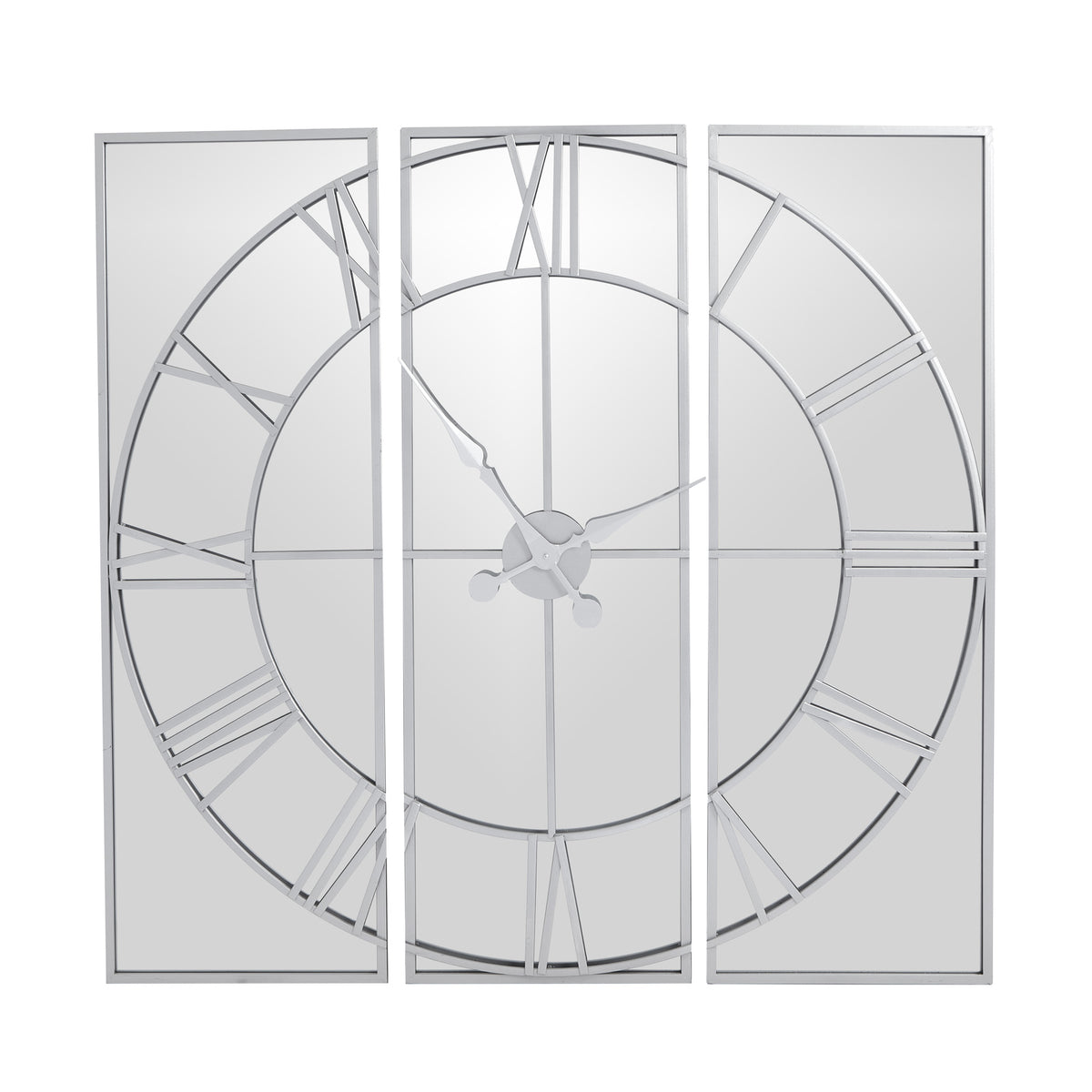 Celina Mirrored Wall Clock 112 cm