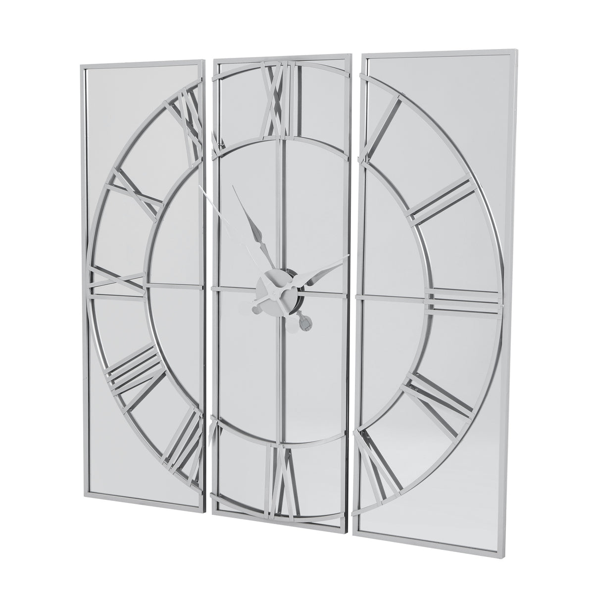 Celina Mirrored Wall Clock 112 cm