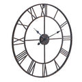 Bronze Skeleton Wall Clock 70 cm