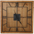 Williston Square Wooden Wall Clock 60 cm
