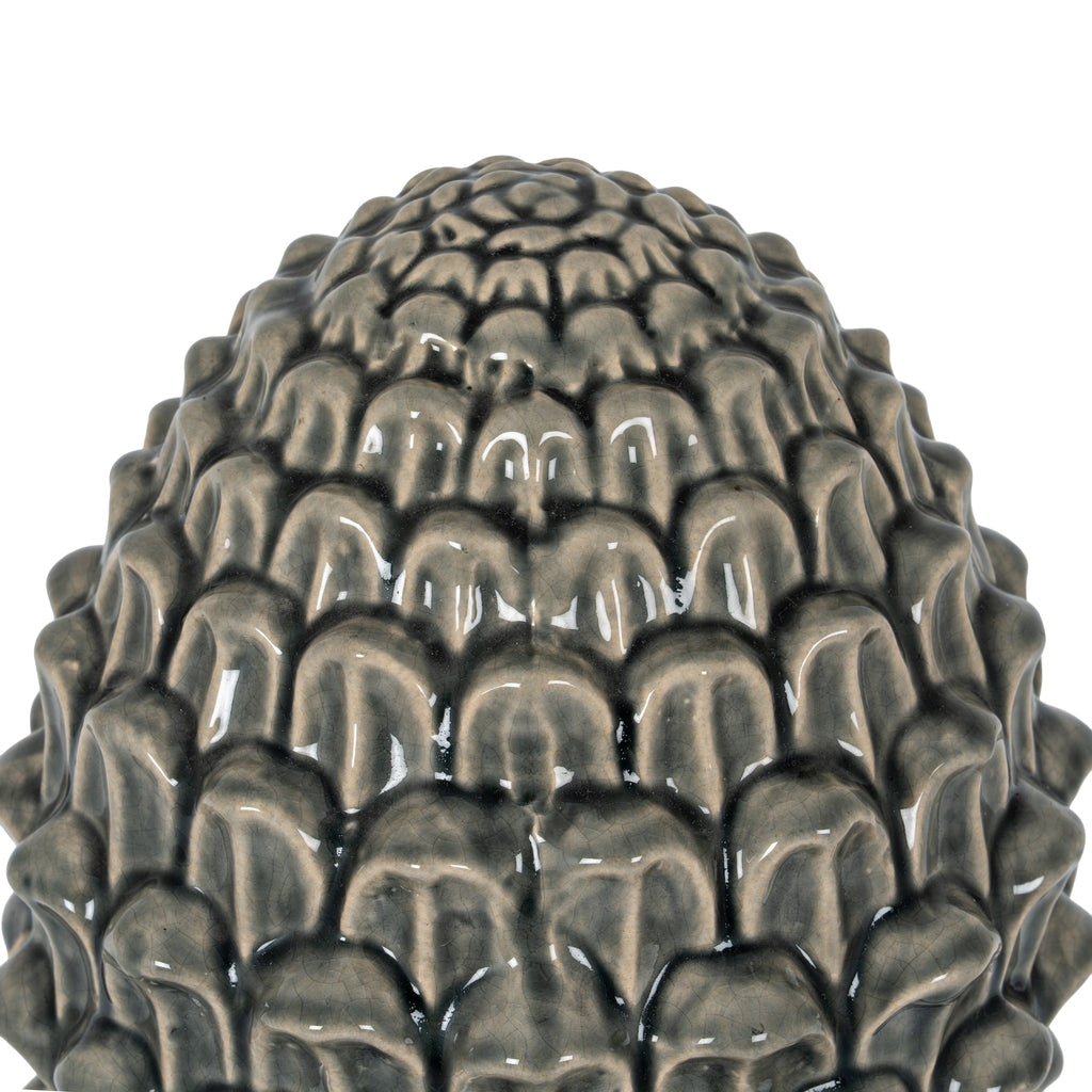 Garda Grey Decorative Acorn 35 cm