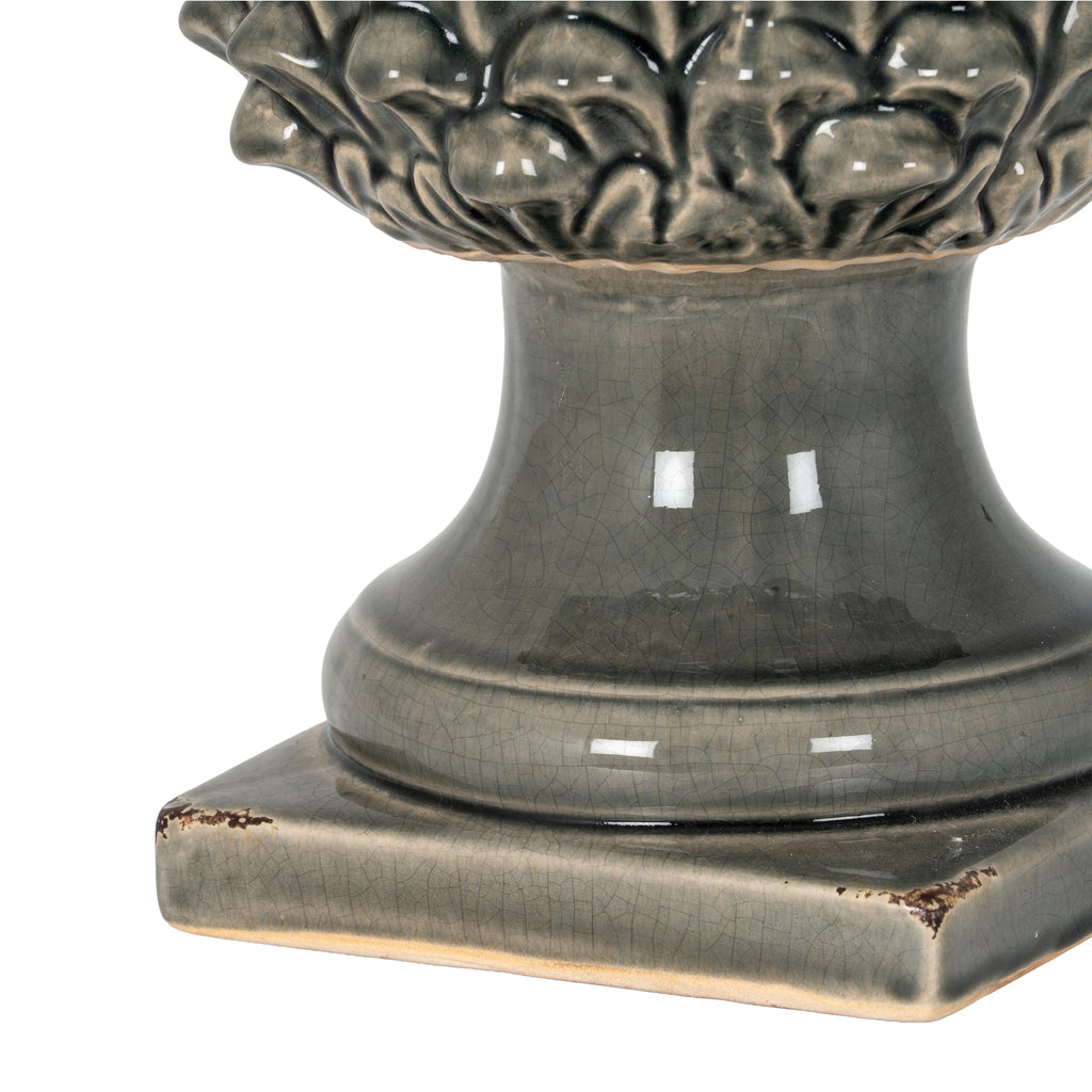 Garda Grey Decorative Acorn 35 cm