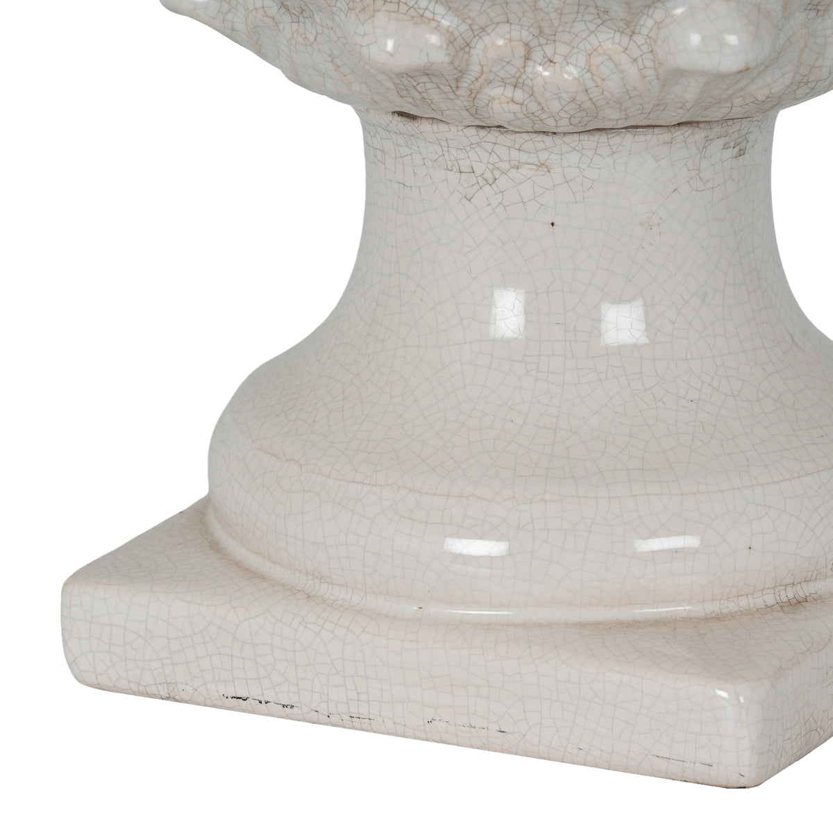Garda White Decorative Acorn 35 cm
