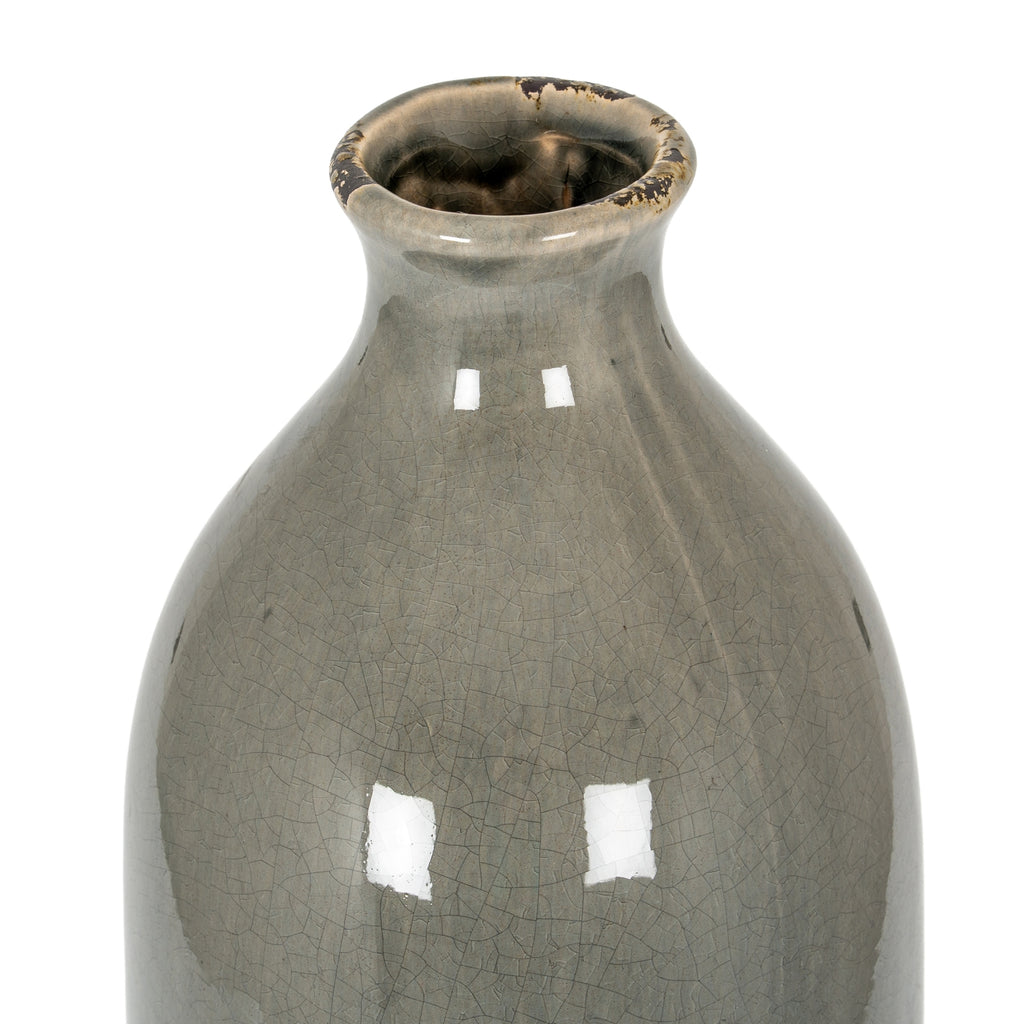 Garda Grey Glazed Gisela Vase 57 cm