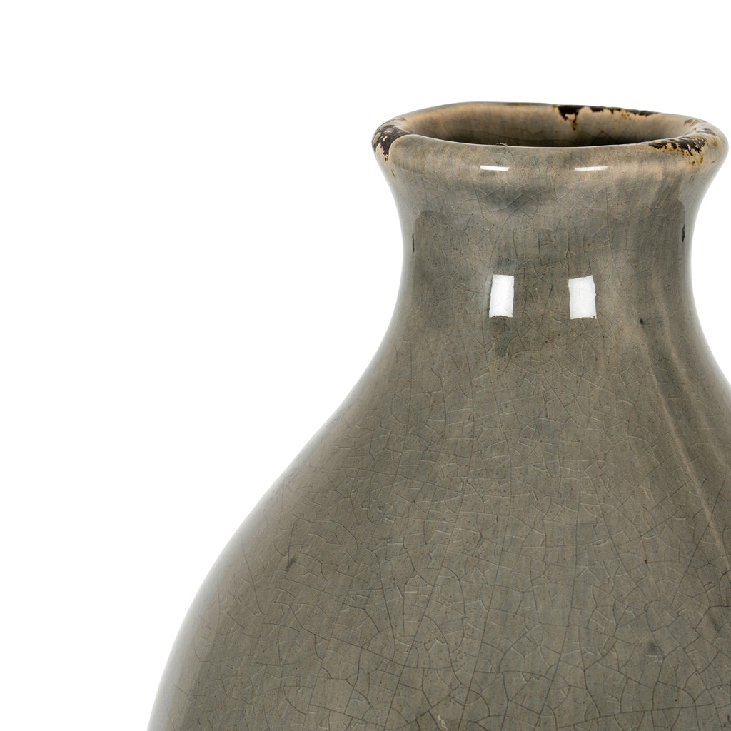 Garda Grey Glazed Gisela Vase 57 cm
