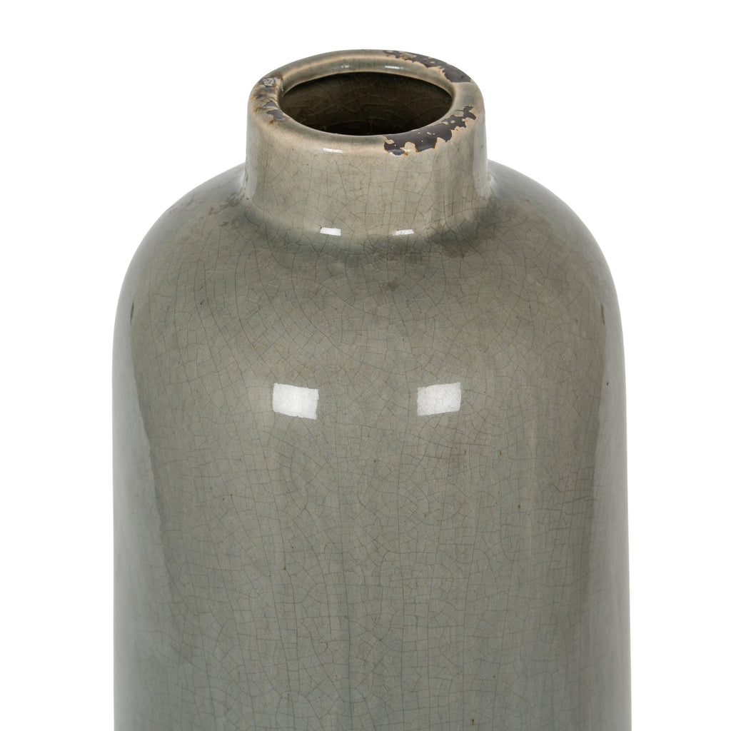Garda Grey Glazed Raine Vase 50 cm