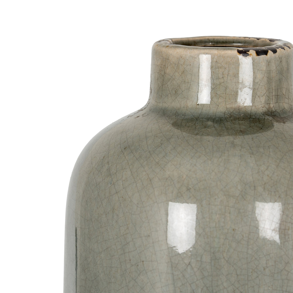 Garda Grey Glazed Raine Vase 50 cm
