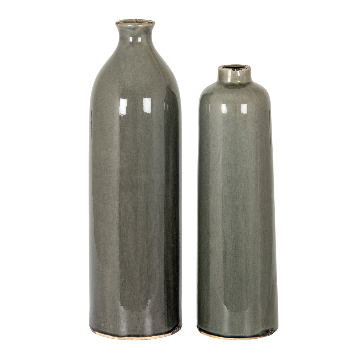 Garda Grey Glazed Raine Vase 50 cm