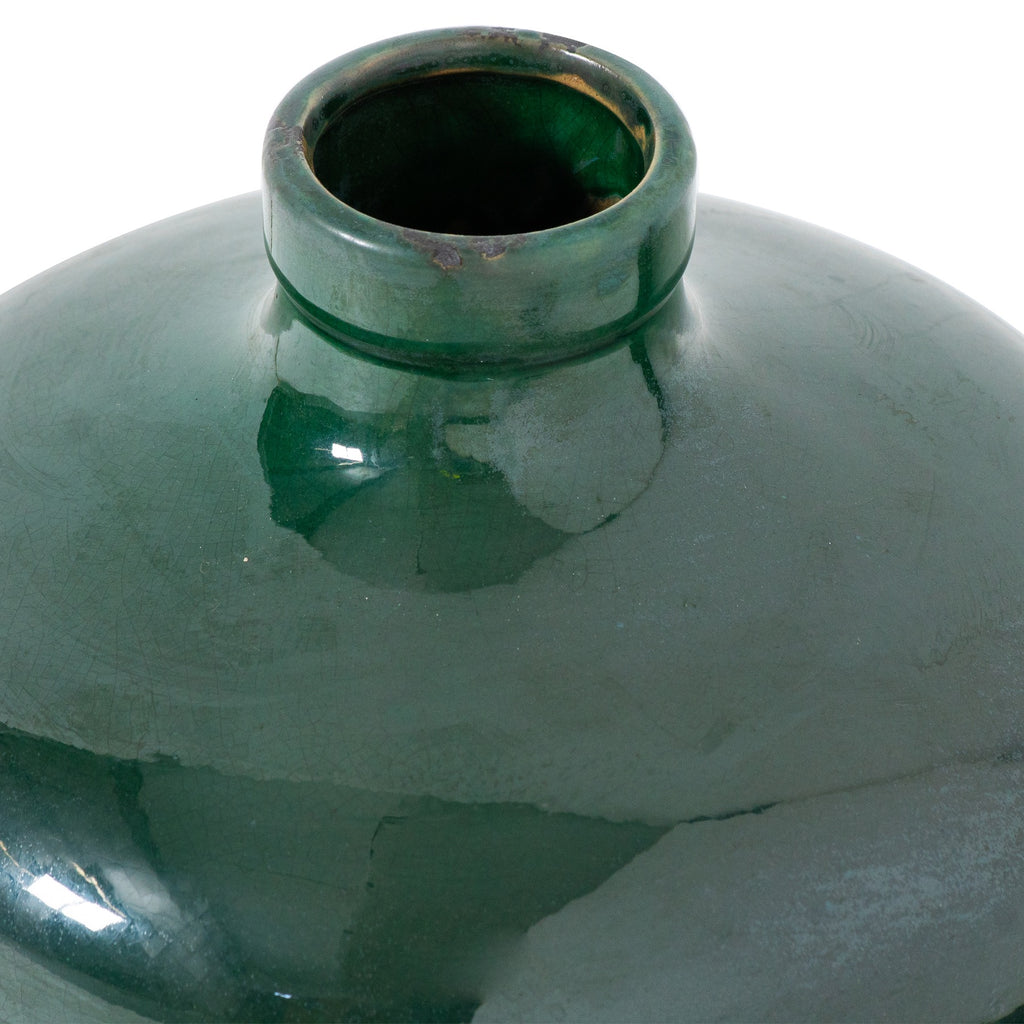 Garda Emerald Glazed Eve Vase 29 cm