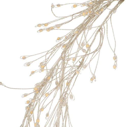 2.75M\9Ft Plug-In Led 8 Sequence Warm White Cluster String