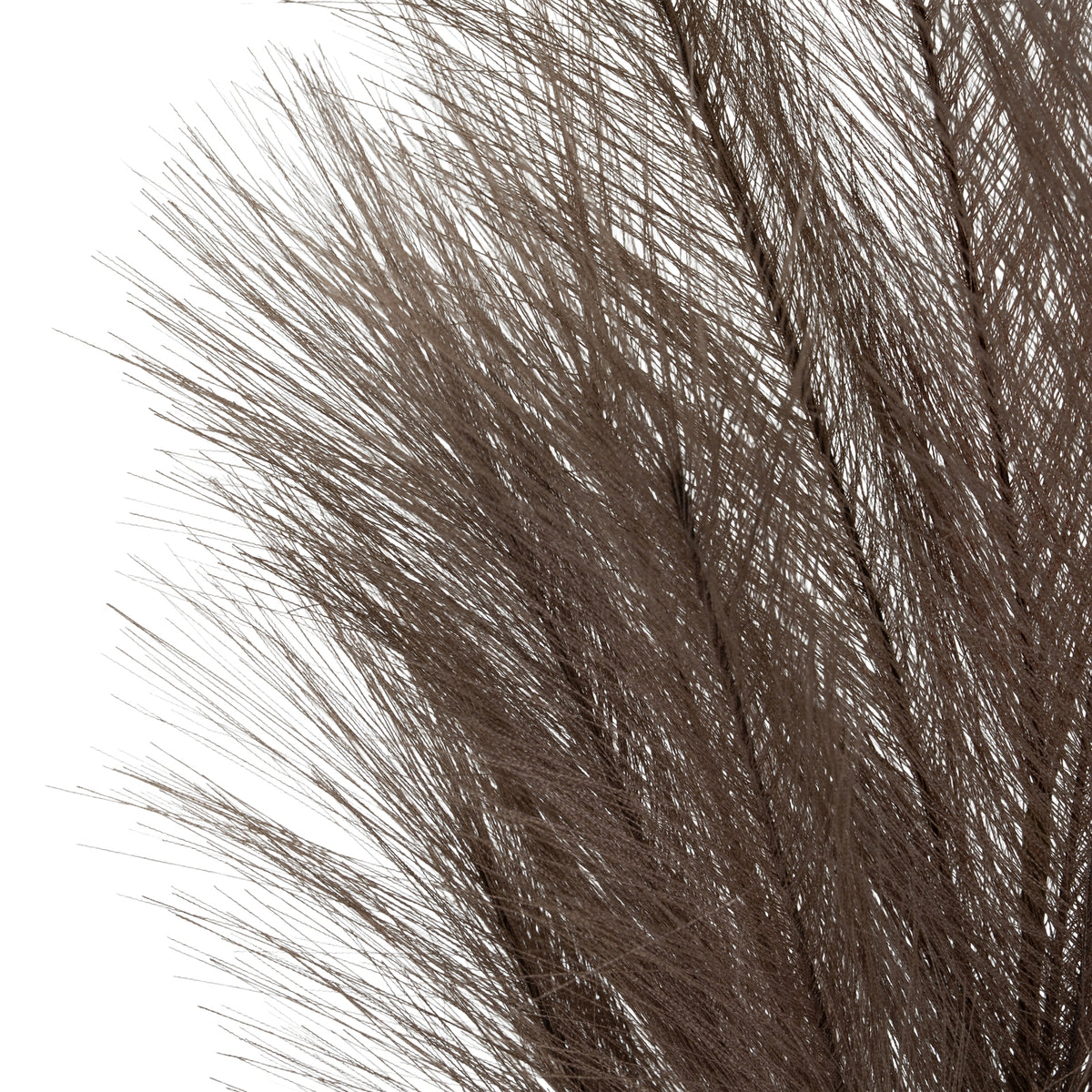 Grey Faux Pampas Grass Stem 85 cm