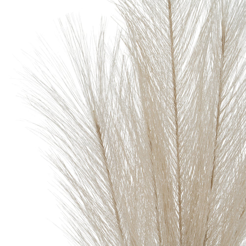 Bleached  Large Faux Pampas Grass Stem 120 cm