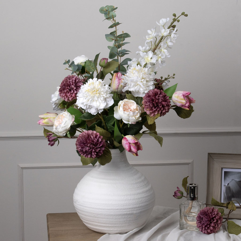 Tall White Delphinium Stem 84 cm