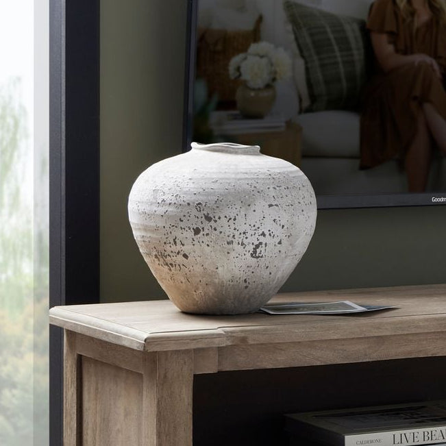 Regola Stone Ceramic Vase 28 cm