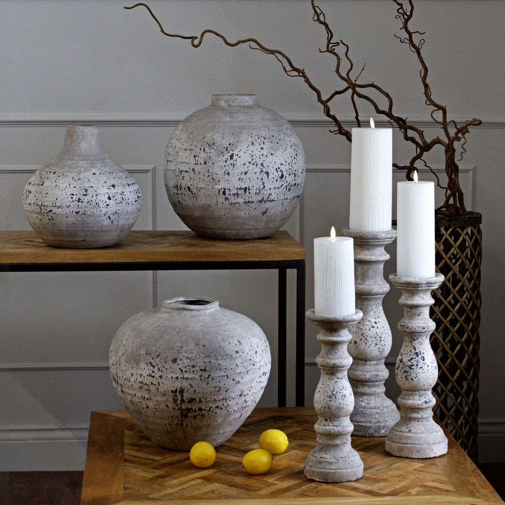 Regola Stone Ceramic Vase 28 cm