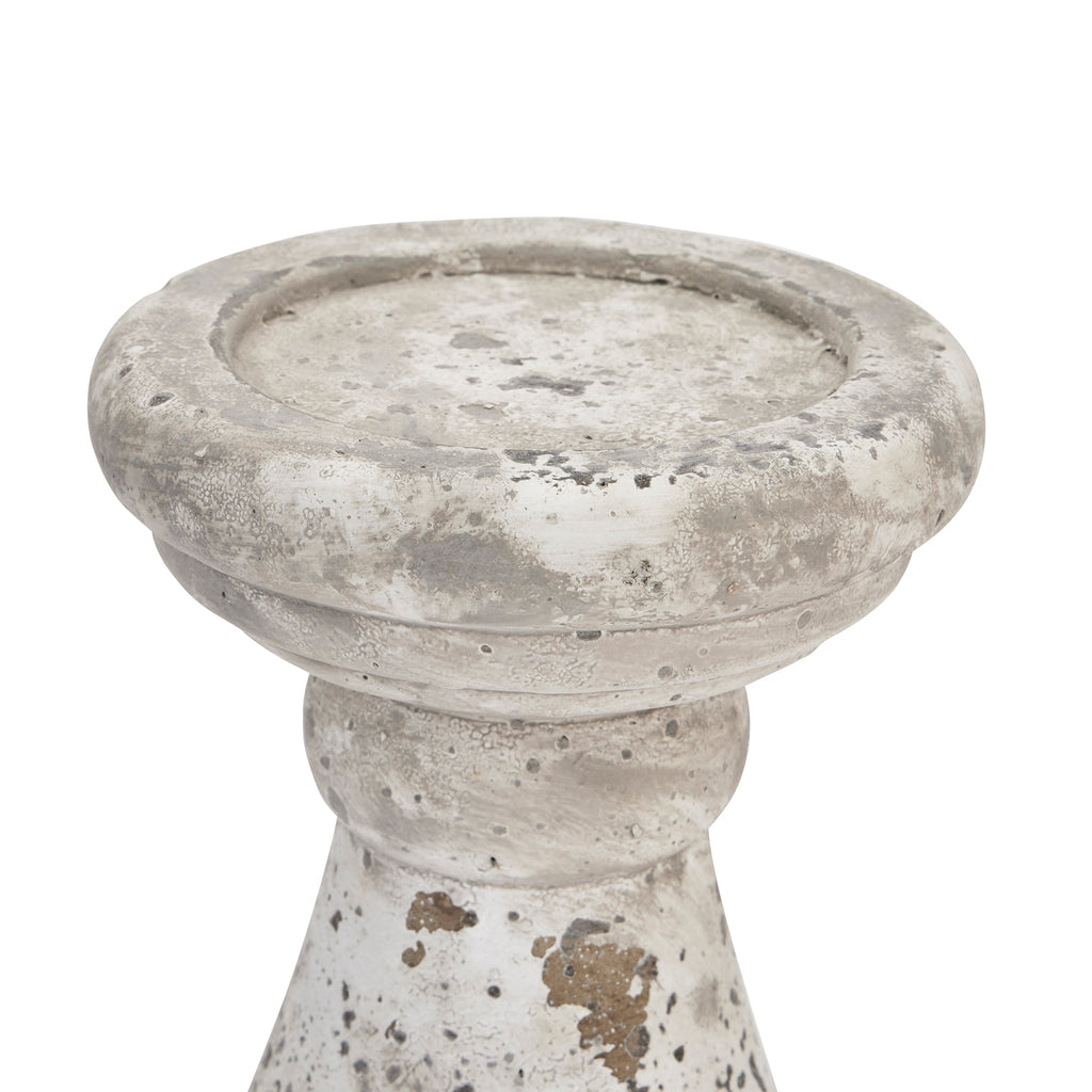 Stone Ceramic Candle Holder 30 cm
