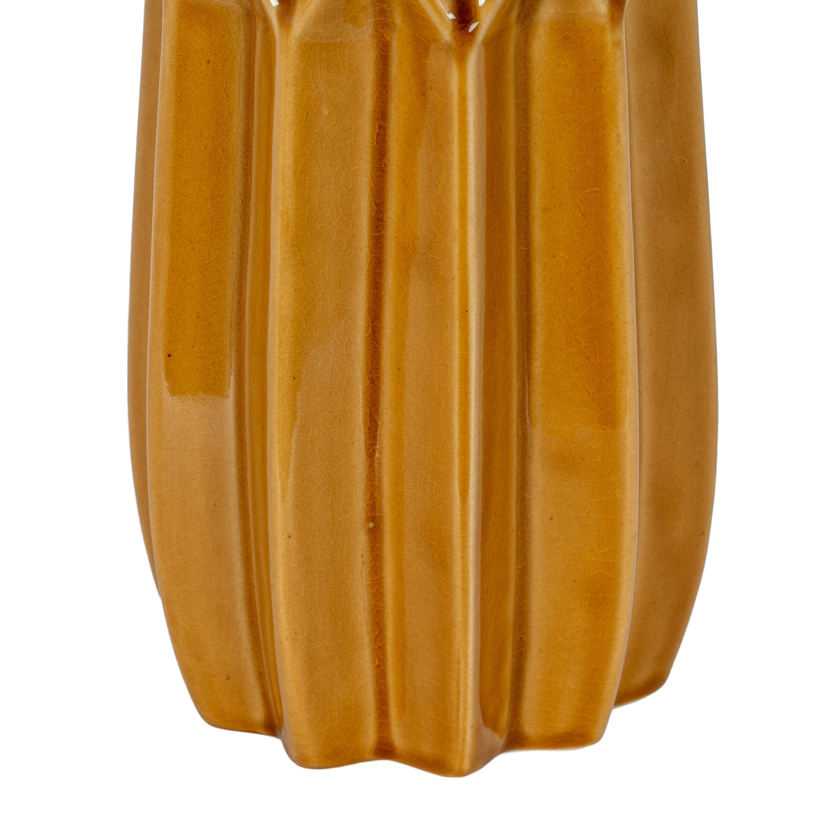 Seville Collection Tall Ochre Vase 41 cm