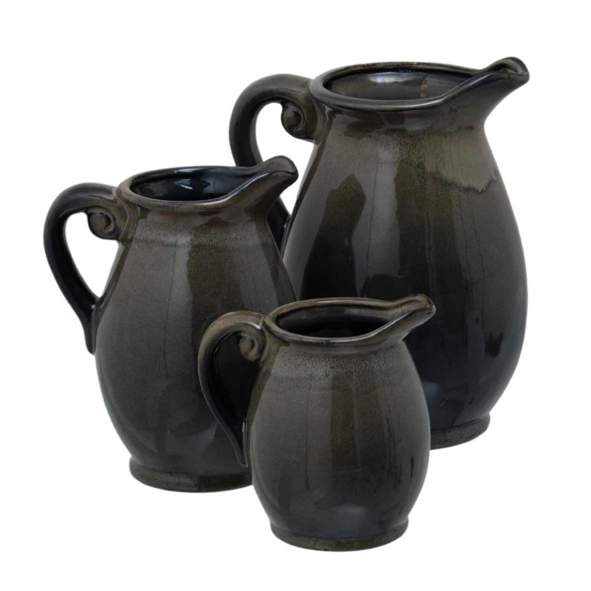 Olive Olpe Vase 22 cm