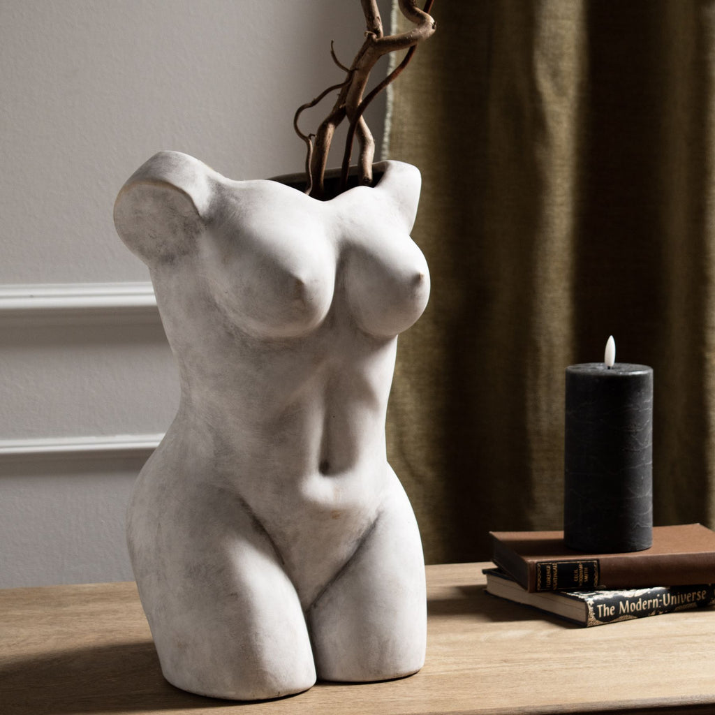 Female Figure Vase 39 cm