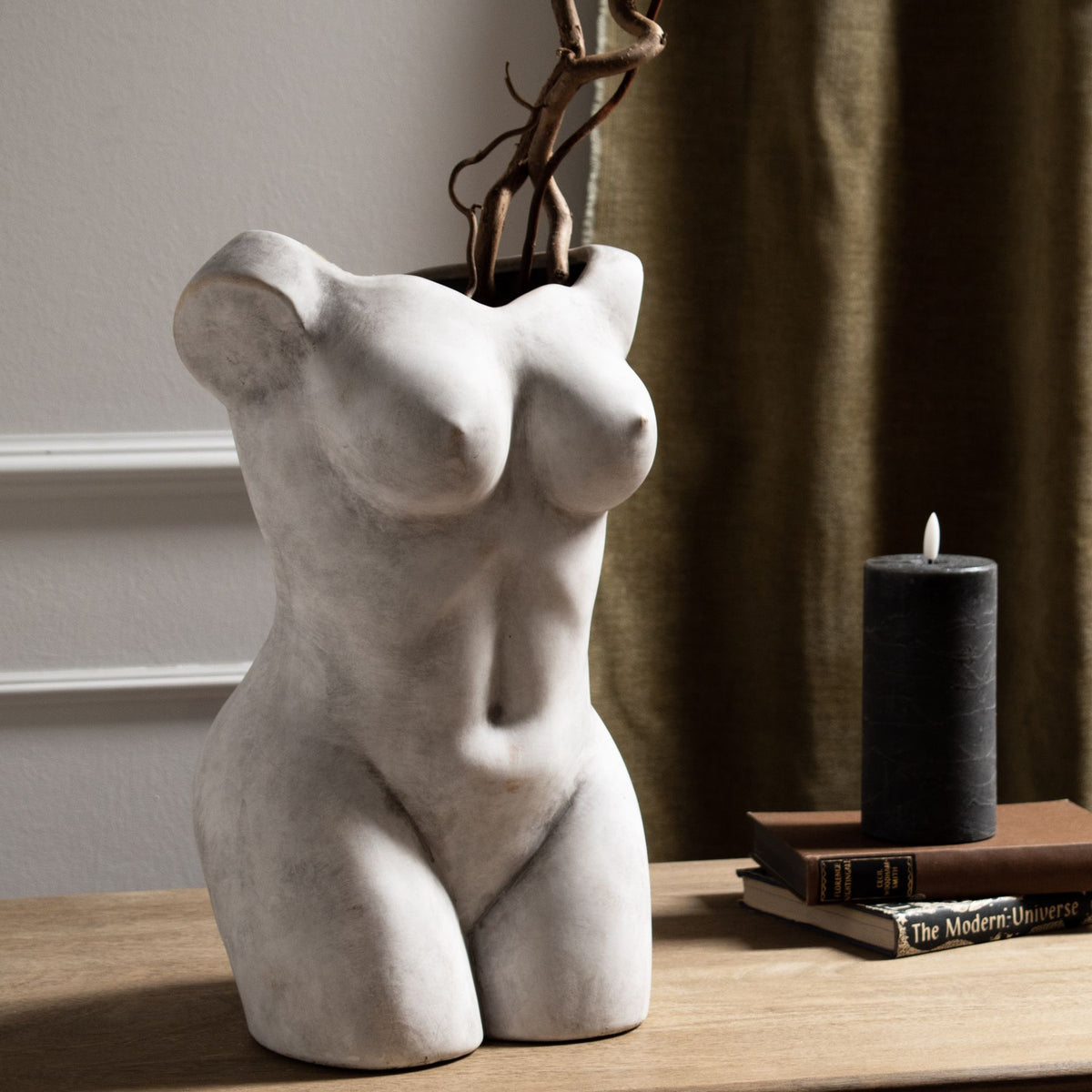Female Figure Vase 39 cm