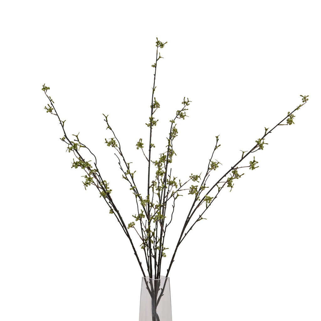 Green Berry Willow Stem 105 cm
