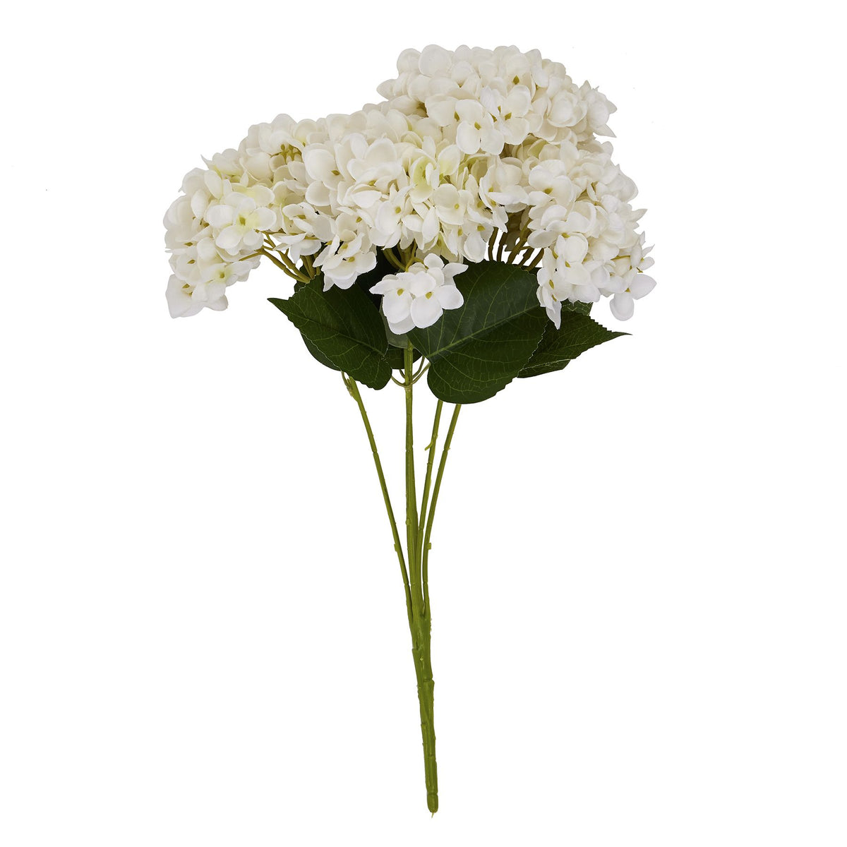 White Hydrangea Bunch 47 cm