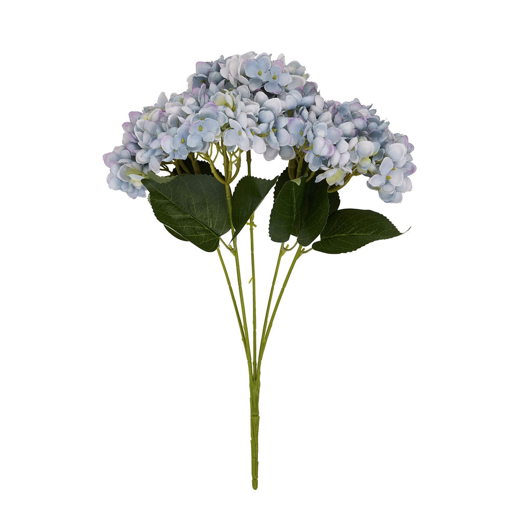 Blue Hydrangea Bunch 47 cm