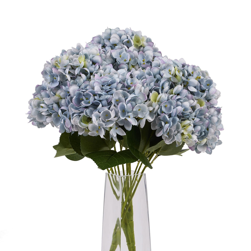 Blue Hydrangea Bunch 47 cm