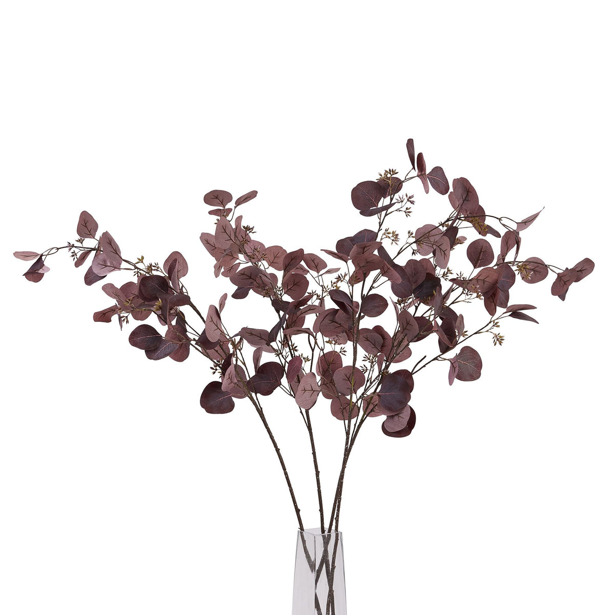 Burgundy Berried Eucalyptus 109 cm
