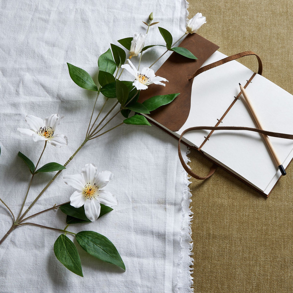 White Florida Clematis 77 cm