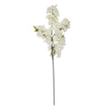 Large White Full Cherry Blossom Stem 100 cm