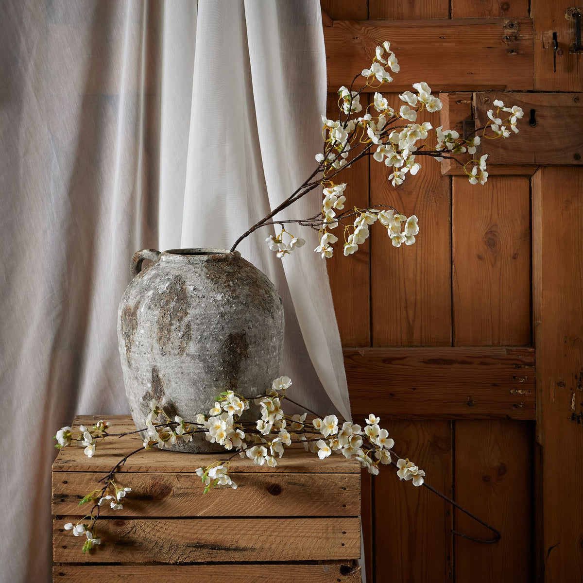 White Japanese Blossom 130 cm