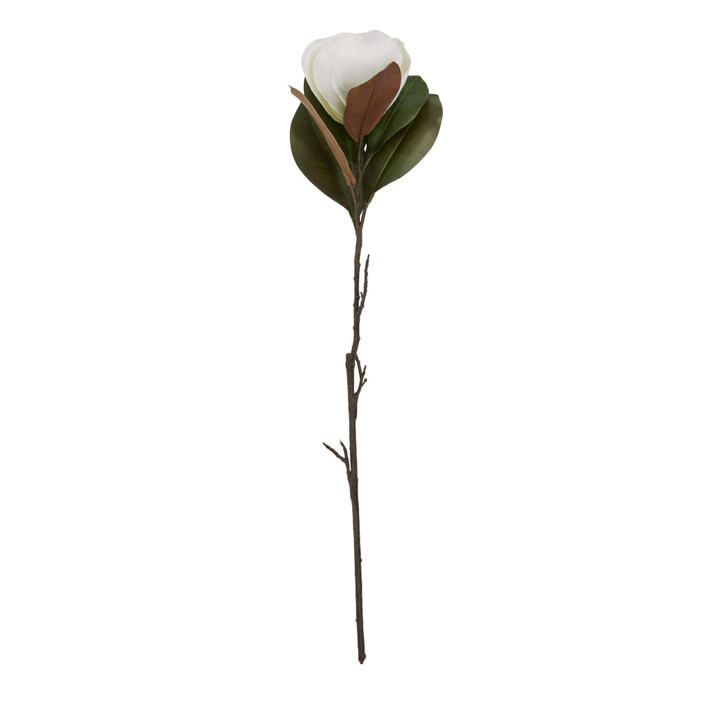 White Magnolia Stem 78 cm