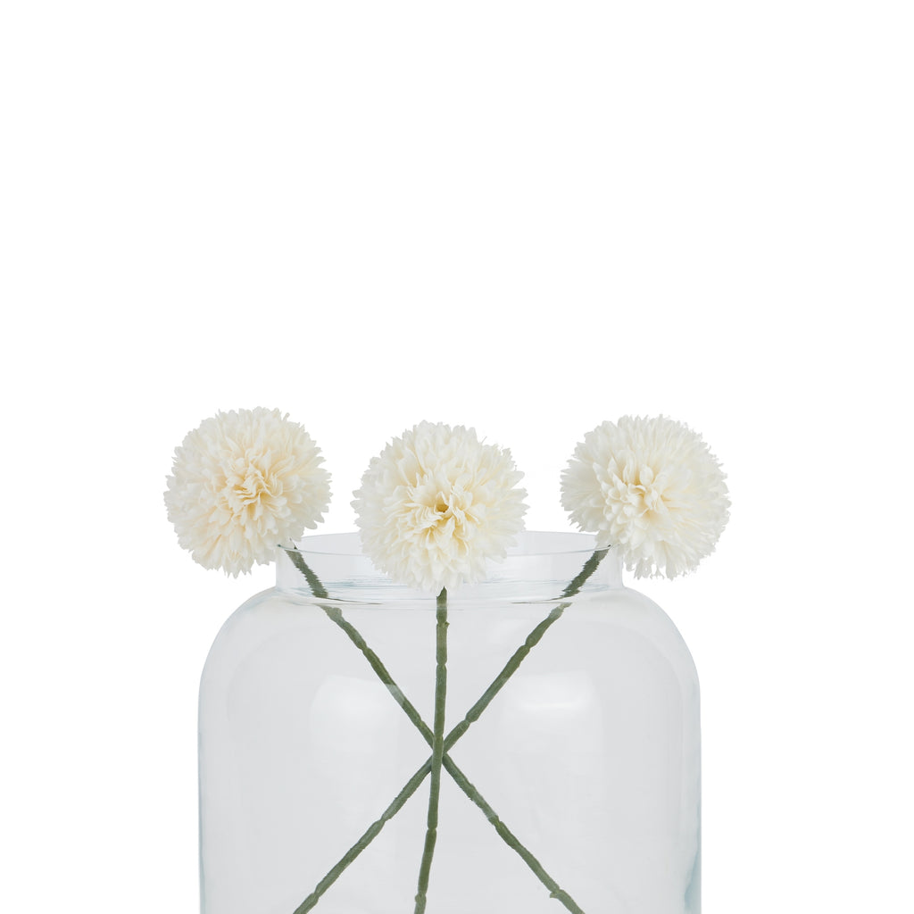 White Short Chrysanthemum 29 cm