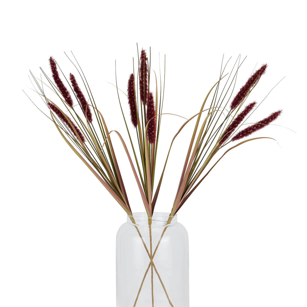 Ruby Triple Grass Stem 80 cm