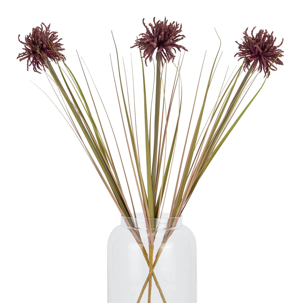 Burgundy Aster Spider Chrysanthemum Stem 80 cm