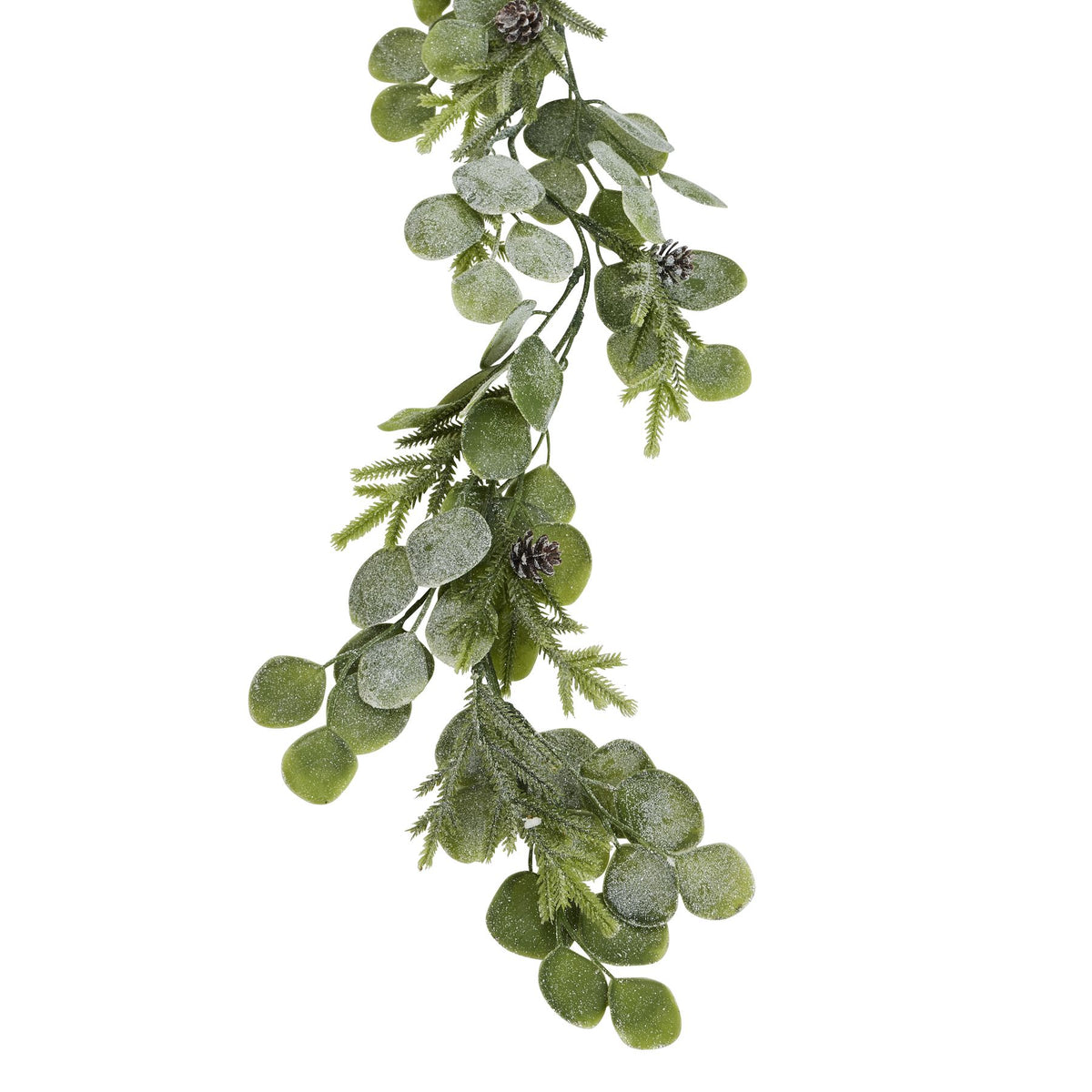 Frosted Pine And Eucalyptus Garland 180 cm