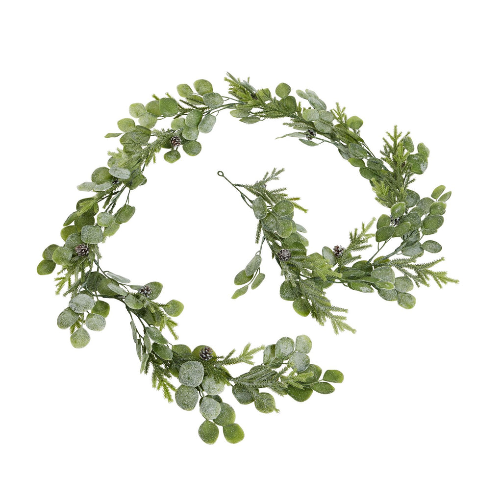 Frosted Pine And Eucalyptus Garland 180 cm