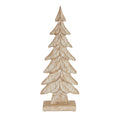 Carved Wood Large Christmas Tree 52 cm