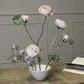 Off White Ceramic Flower Frog 15 cm